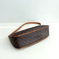 CELINE Macadam Canvas Pochette Brown