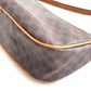 CELINE Macadam Canvas Pochette Brown