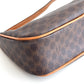 CELINE Macadam Canvas Pochette Brown