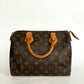 LOUIS VUITTON Speedy 25 with strap