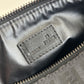 FENDI Zucchino Canvas Pouch Black