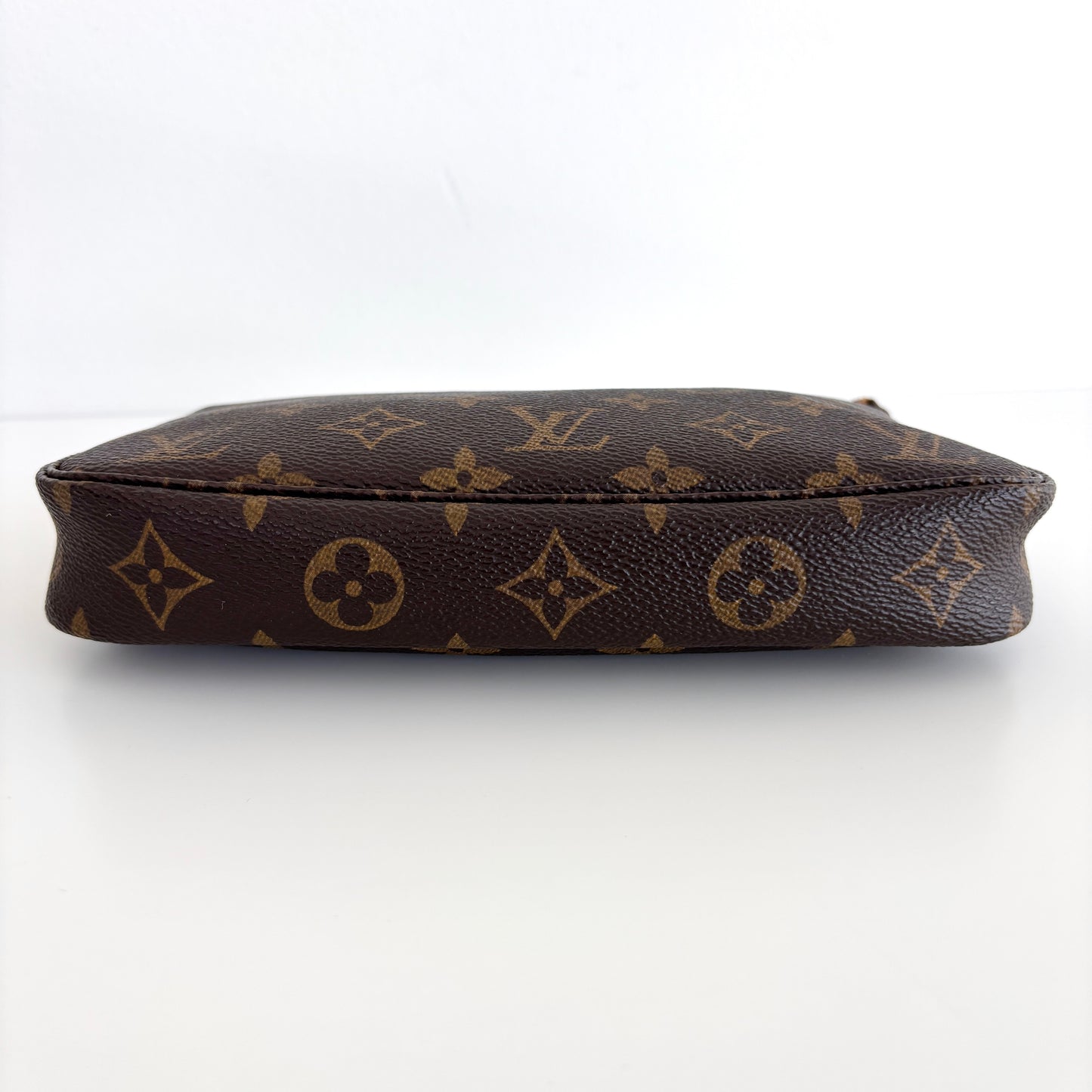 LOUIS VUITTON Monogram Canvas Pochette Accessoires Brown