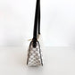 CELINE Macadam Canvas Pochette White