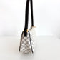 CELINE Macadam Canvas Pochette White