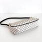 CELINE Macadam Canvas Pochette White
