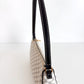 CELINE Macadam Canvas Pochette White