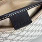 CELINE Macadam Canvas Pochette White
