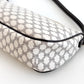 CELINE Macadam Canvas Pochette White