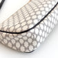 CELINE Macadam Canvas Pochette White