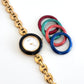 GUCCI Change Bezel Mariner Chain Multicolor Watch
