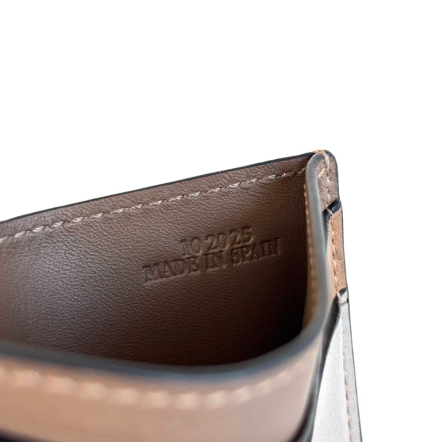 LOEWE Leather Puzzle Cardholder Multicolor