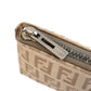 FENDI Zucchino Canvas Mini Pouch Beige