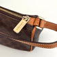 CELINE Macadam Canvas Pochette Brown