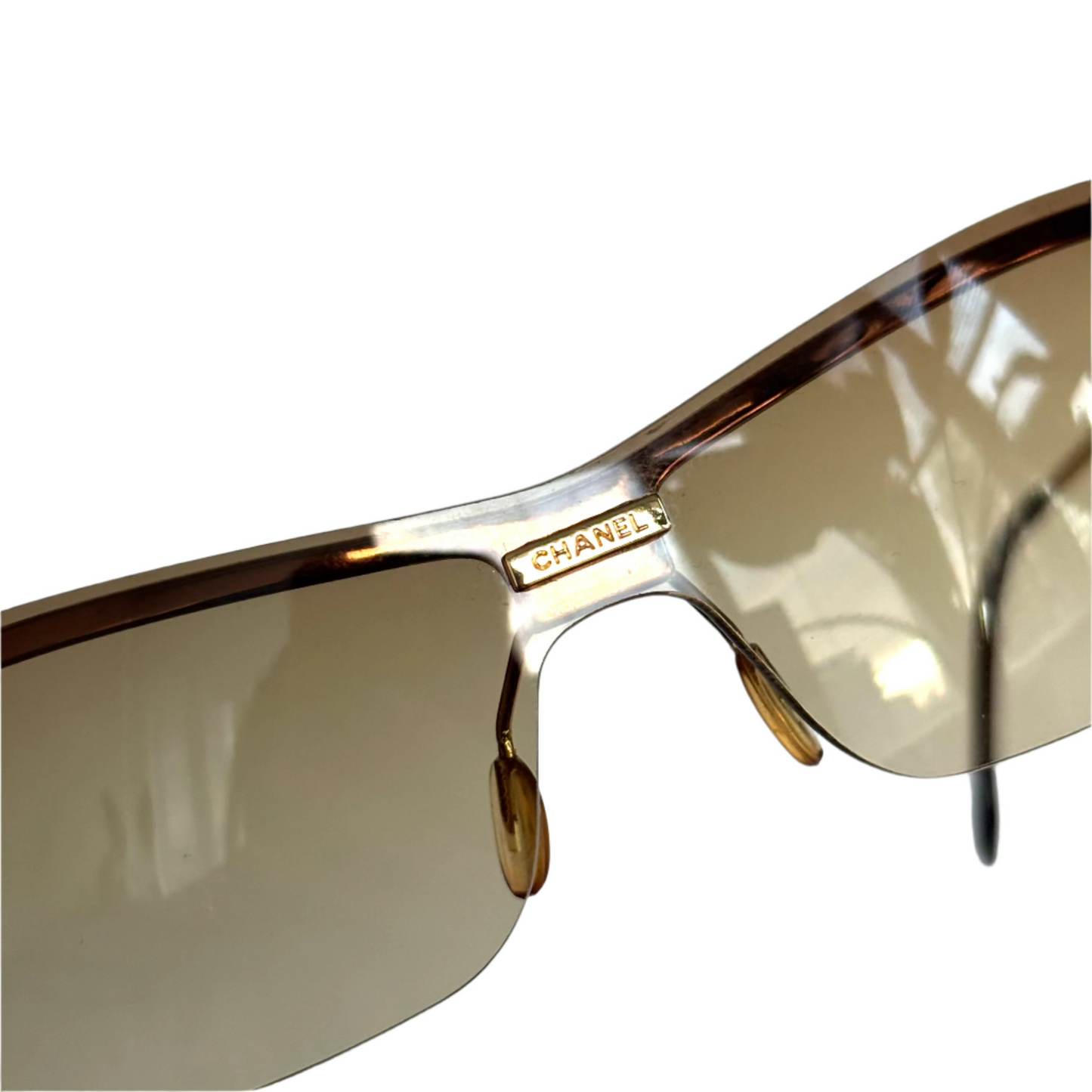 CHANEL Rimless Sunglasses