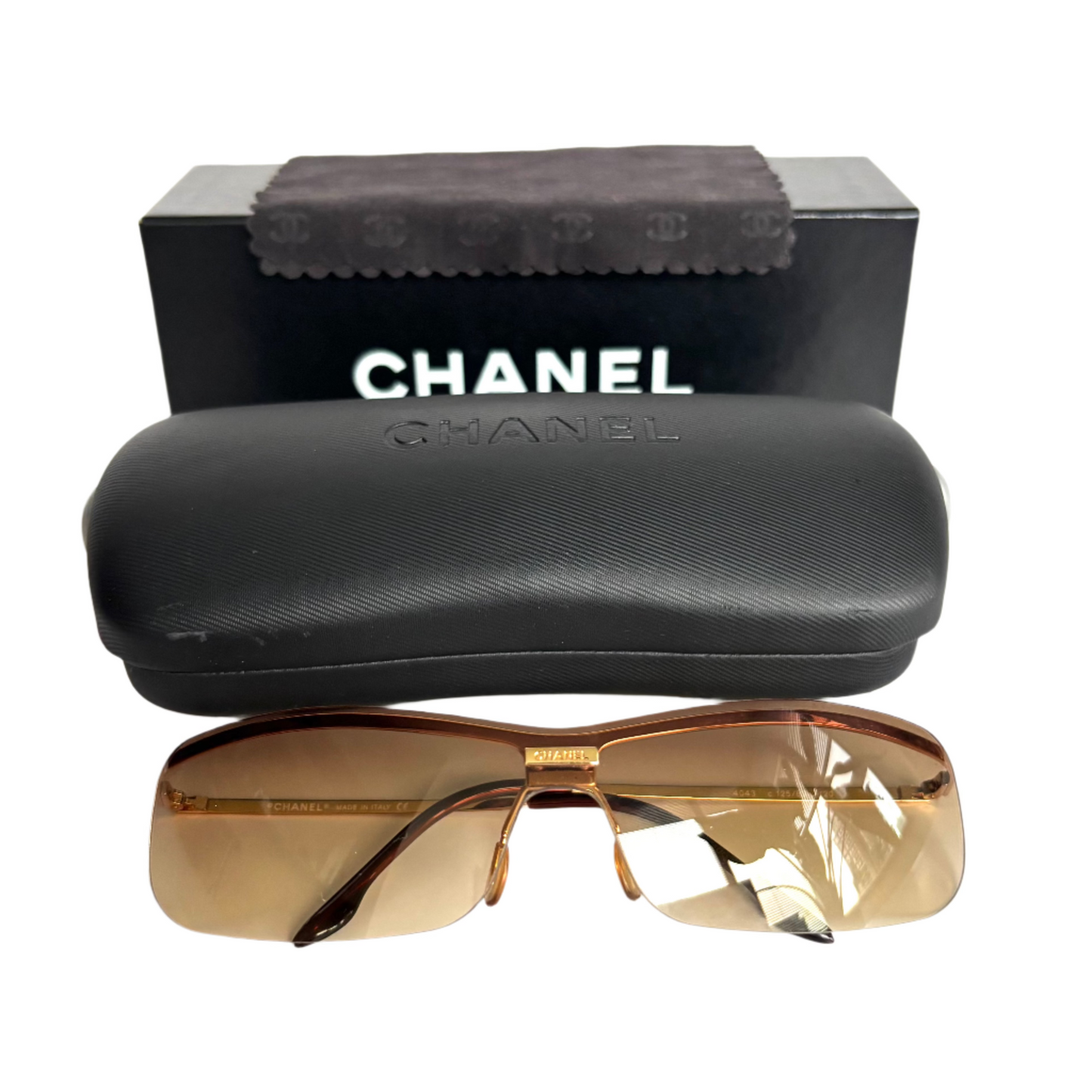 CHANEL Rimless Sunglasses