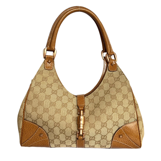 GUCCI Monogram Jackie Bardot