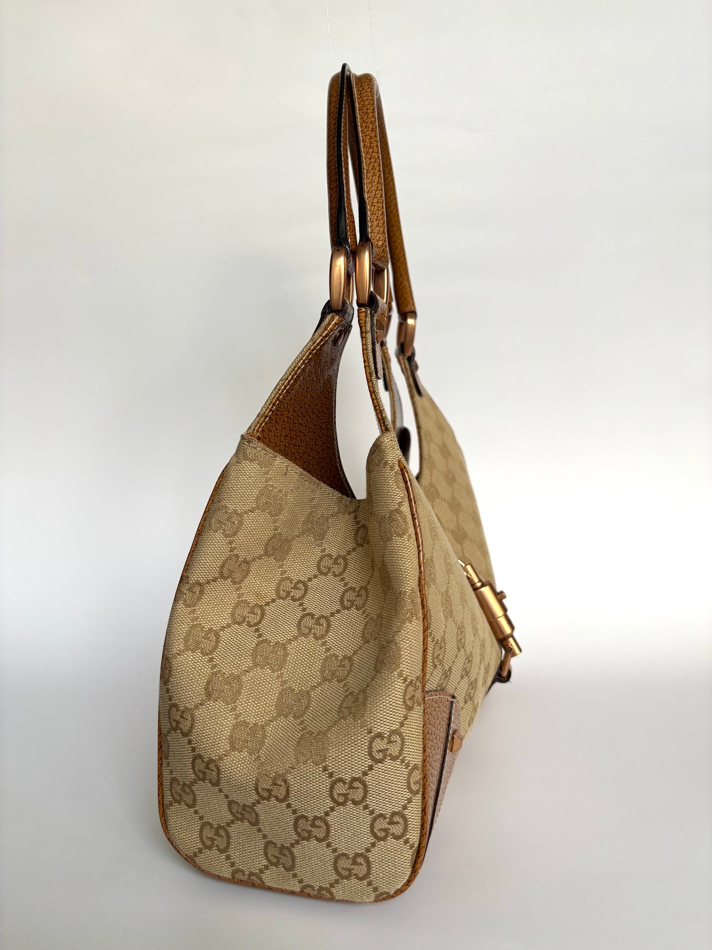 GUCCI Monogram Jackie Bardot