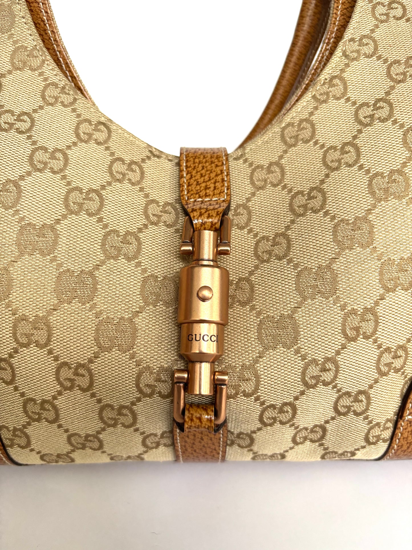 GUCCI Monogram Jackie Bardot