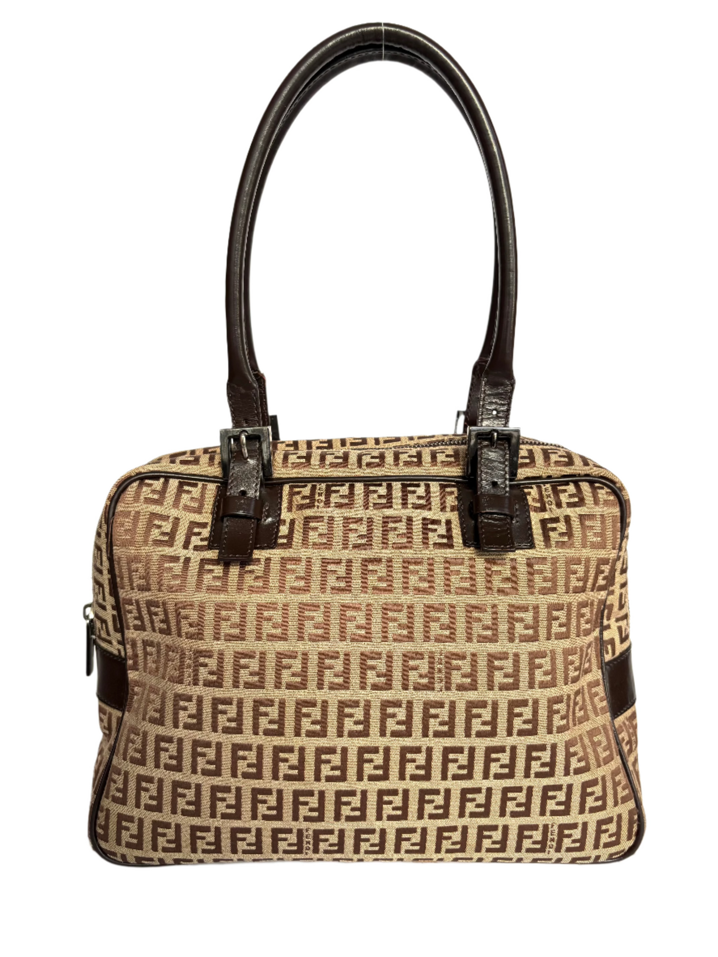 FENDI Zucchino Bowling Bag