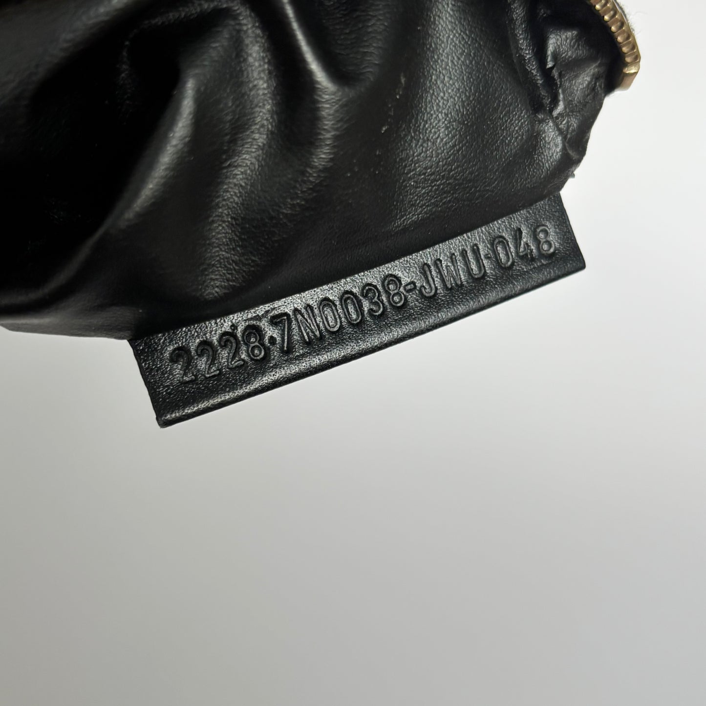 FENDI Zucca Pouch with Chain