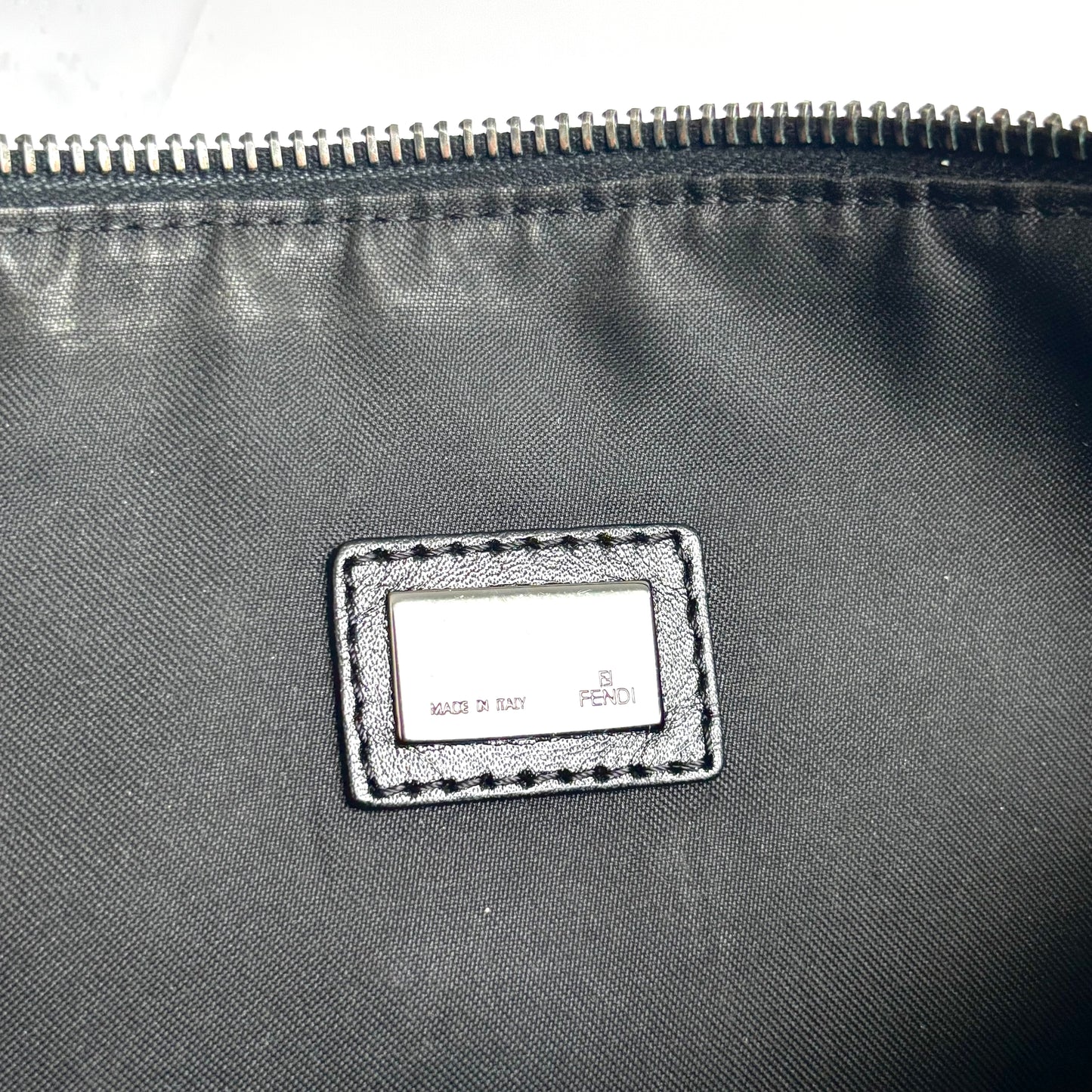 FENDI Zucchino Shoulder Bag