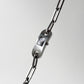 GUCCI 6100L Steel Watch Chain Bracelet Silver