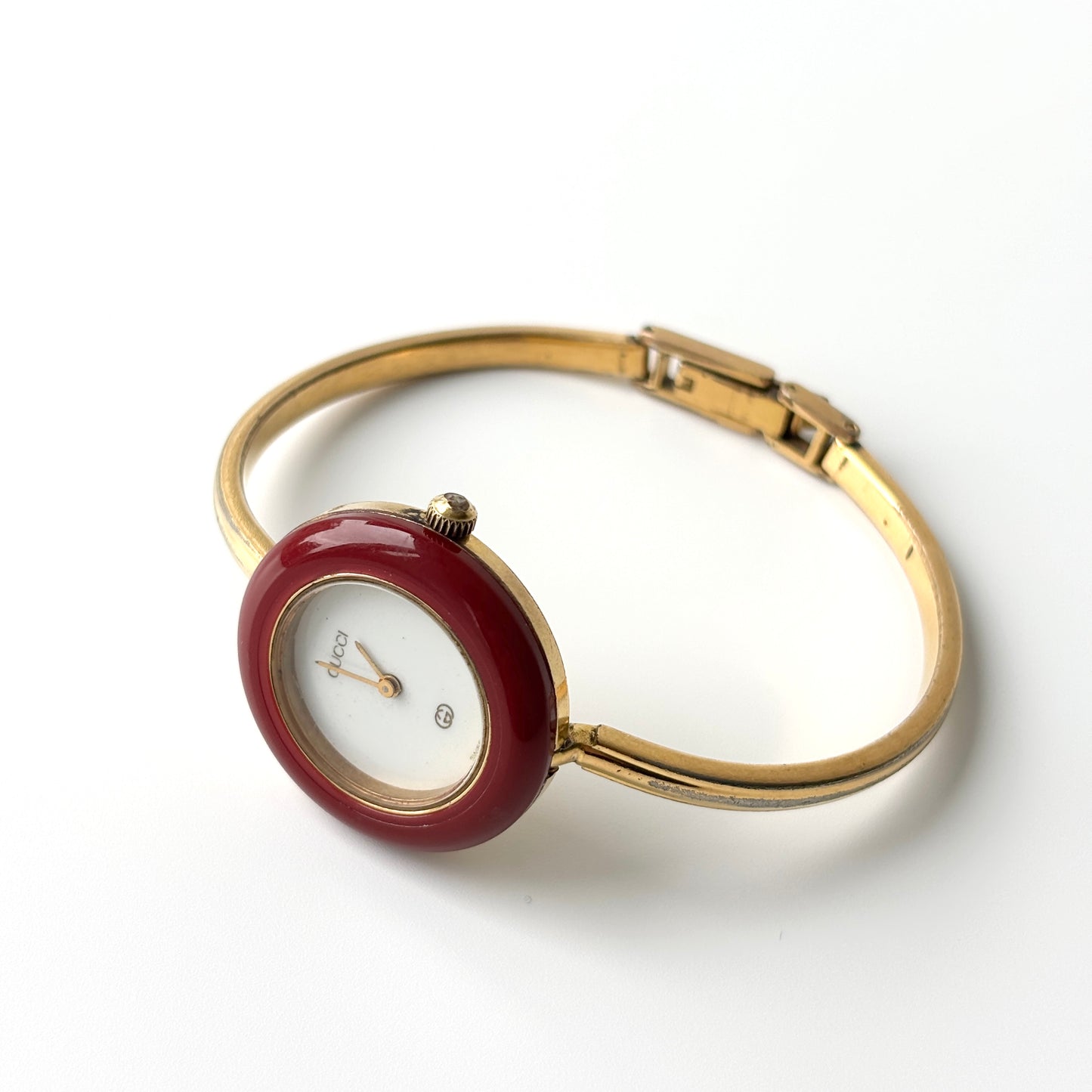 GUCCI Change Bezel Watch Bangle + 5 Bezels