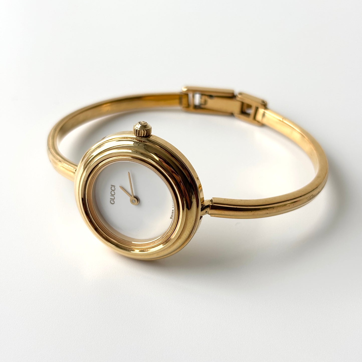 GUCCI Change Bezel Watch Bangle + 5 Bezels Box Set