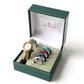 GUCCI Change Bezel Watch Bangle + 5 Bezels Box Set