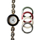 GUCCI Change Bezel Watch Mariner Chain + 5 Bezels