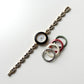 GUCCI Change Bezel Watch Mariner Chain + 5 Bezels