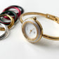 GUCCI Change Bezel Watch Bangle + 6 Bezels (Rare)