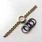 GUCCI Change Bezel Watch Rice Link + 5 Bezels (Rare)