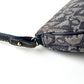 DIOR Diorissimo Monogram Canvas Mini Saddle Navy