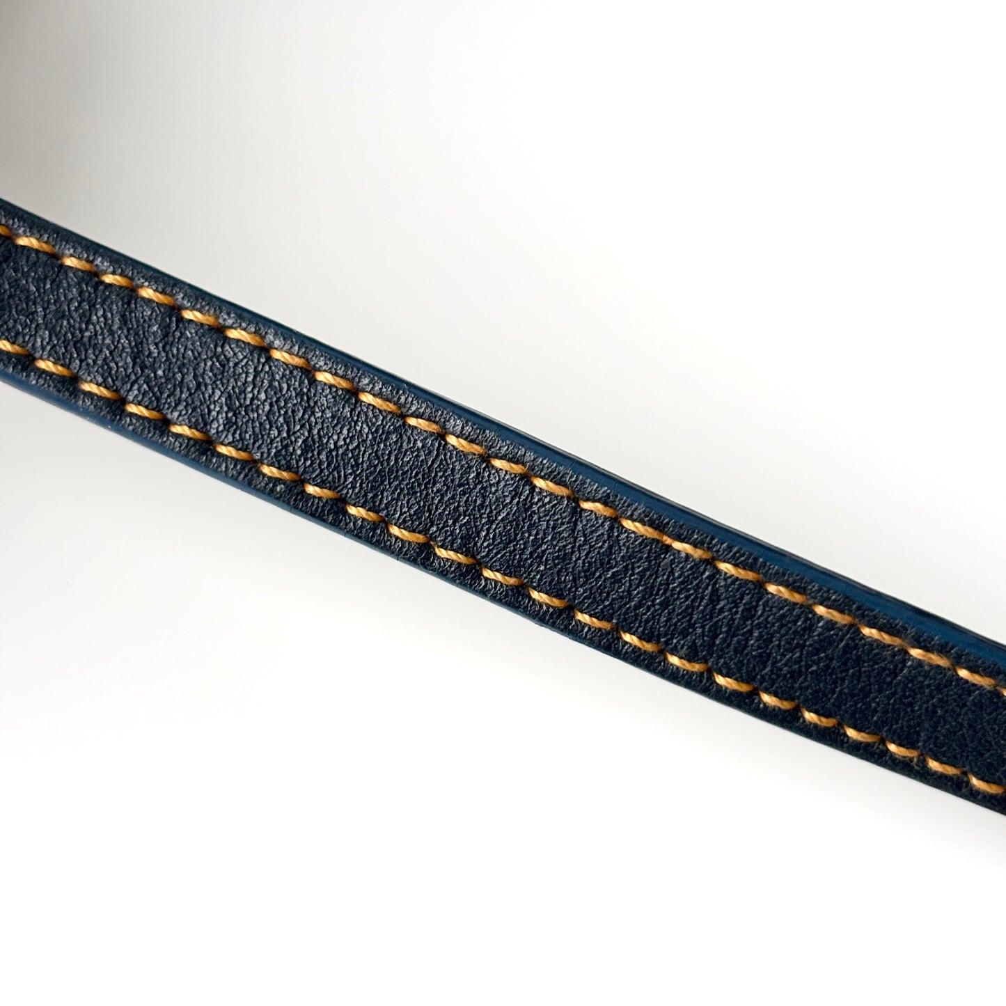 DIOR Diorissimo Monogram Canvas Mini Saddle Navy