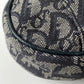 DIOR Diorissimo Monogram Canvas Mini Saddle Navy
