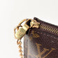 LOUIS VUITTON Monogram Canvas Pochette Accessoires Brown