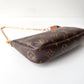LOUIS VUITTON Monogram Canvas Pochette Accessoires Brown