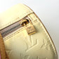 LOUIS VUITTON Vernis Leather Bedford Yellow