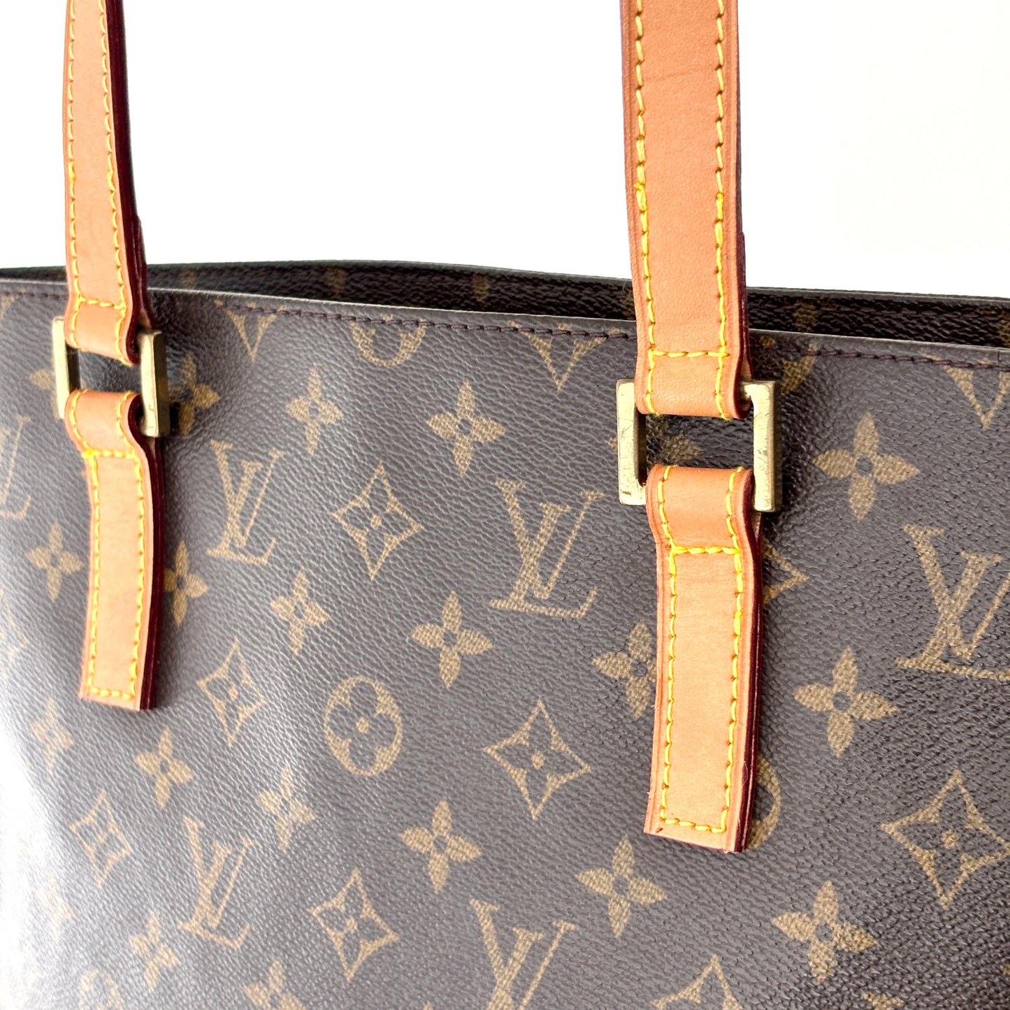 LOUIS VUITTON Monogram Canvas Vavin GM Tote Bag Brown