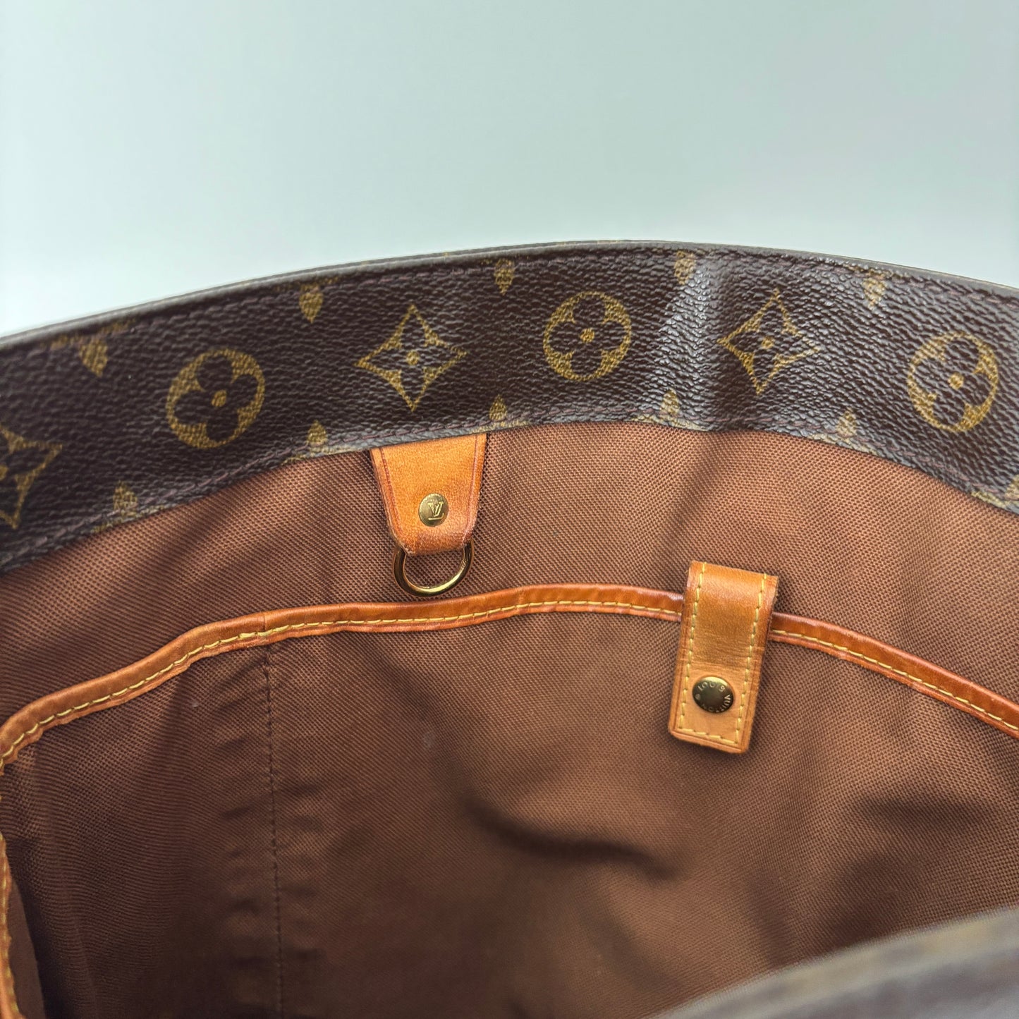 LOUIS VUITTON Monogram Canvas Vavin GM Tote Bag Brown