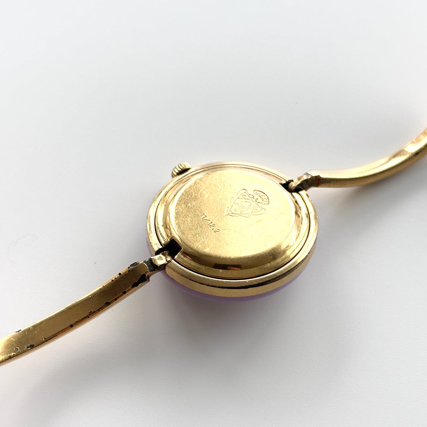 GUCCI Change Bezel Watch Bangle + 6 Bezels