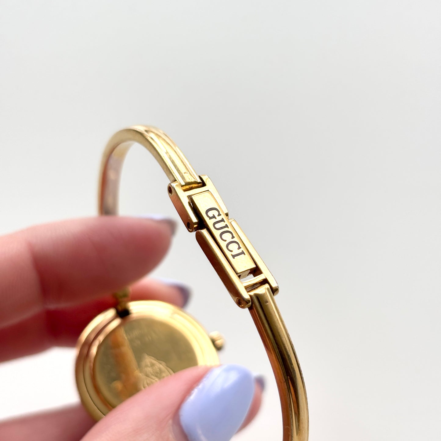 GUCCI Change Bezel Watch Bangle + 6 Bezels