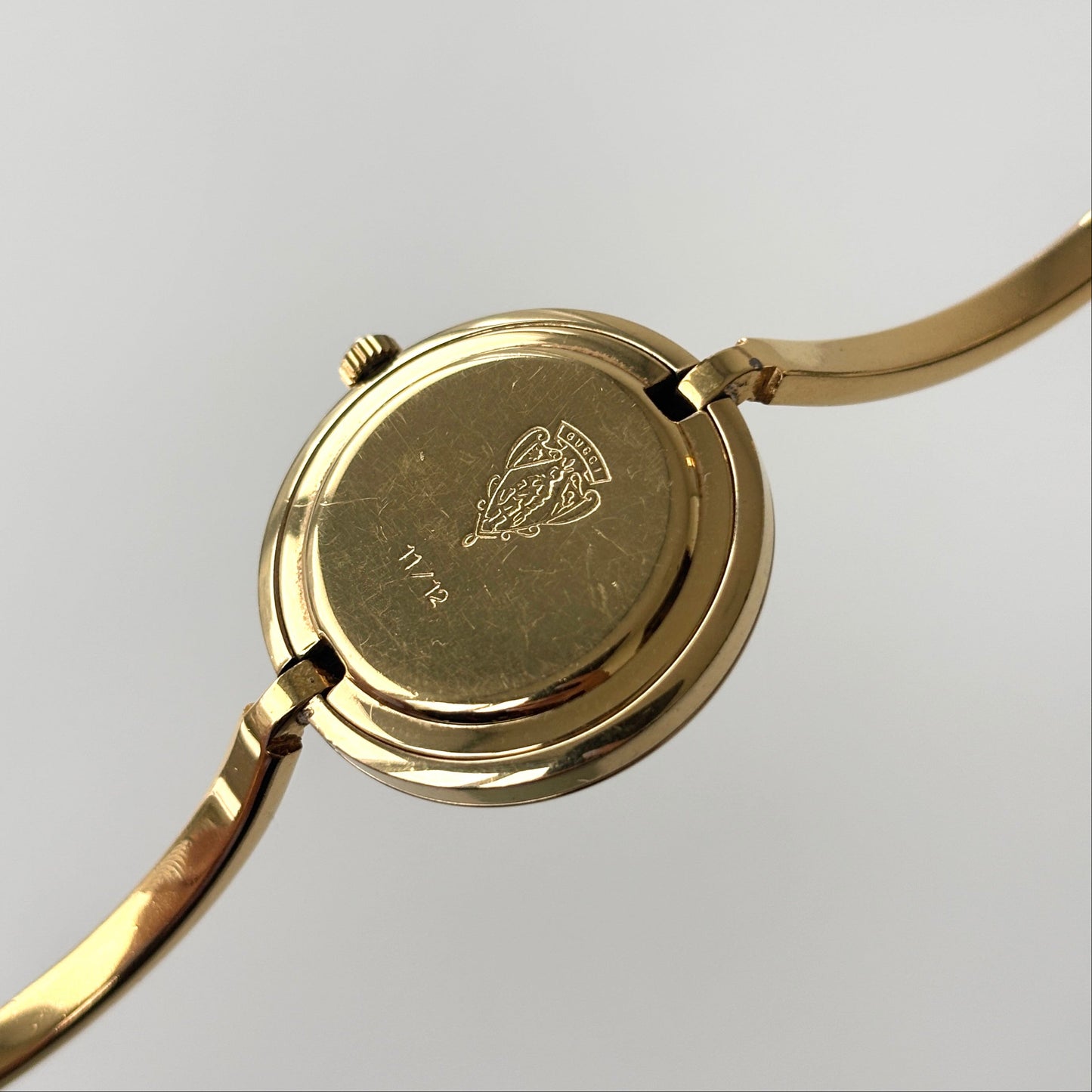 GUCCI Change Bezel Watch Bangle Box Set + 6 Bezels