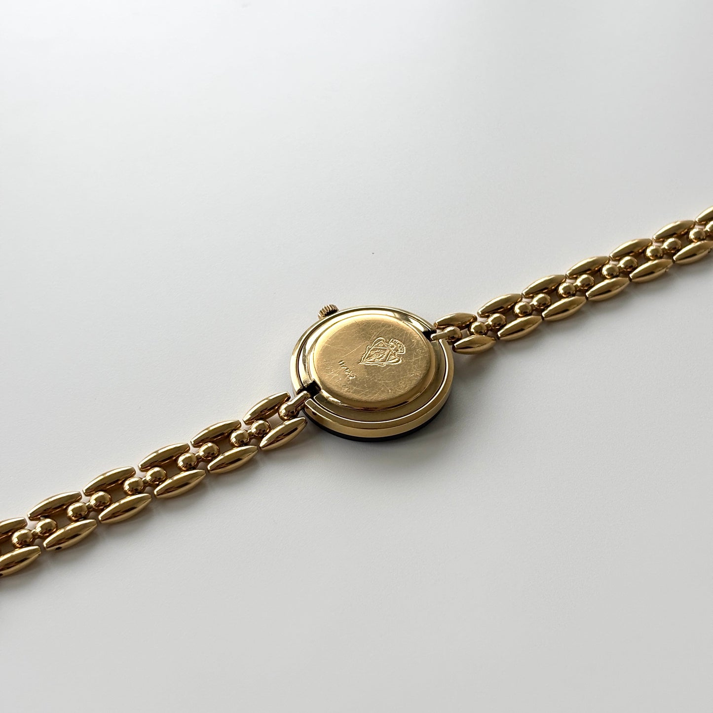 GUCCI Change Bezel Watch Rice Link + 3 Bezels