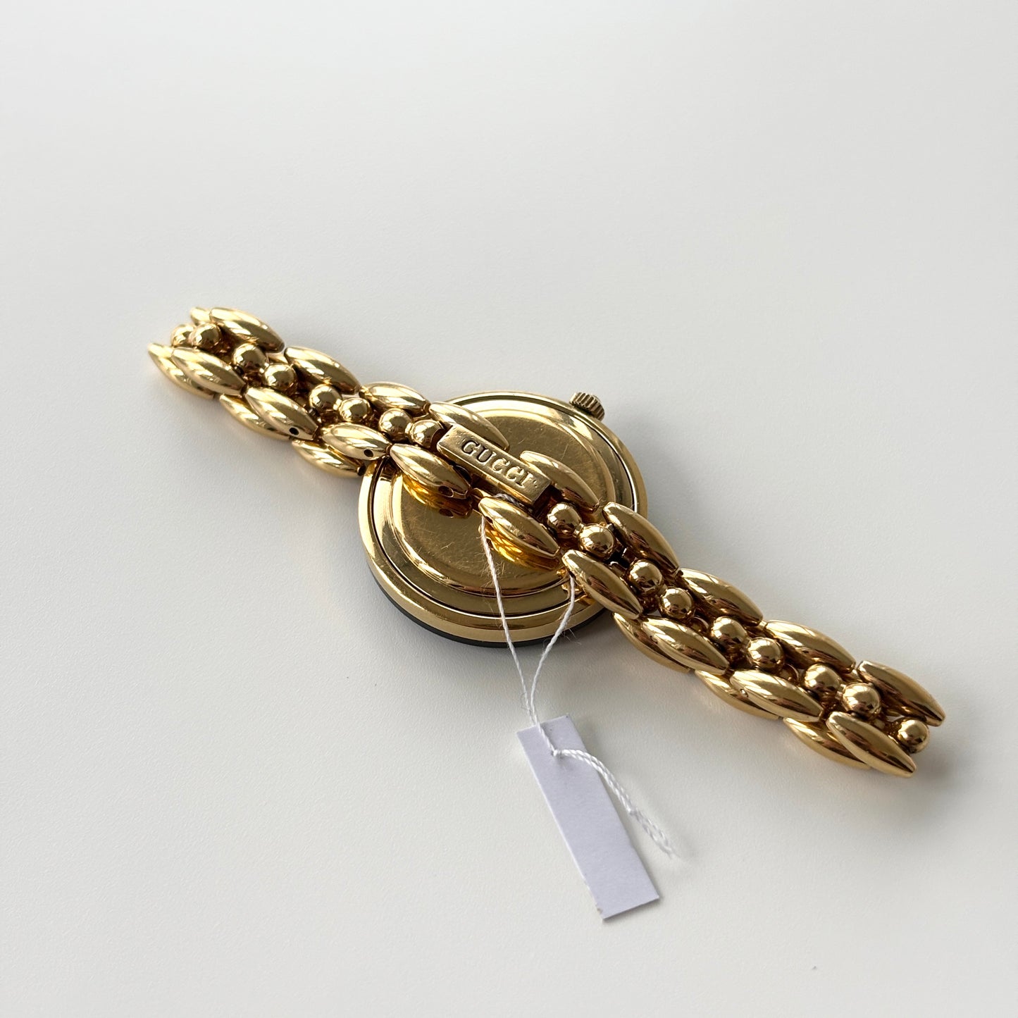 GUCCI Change Bezel Watch Rice Link + 3 Bezels