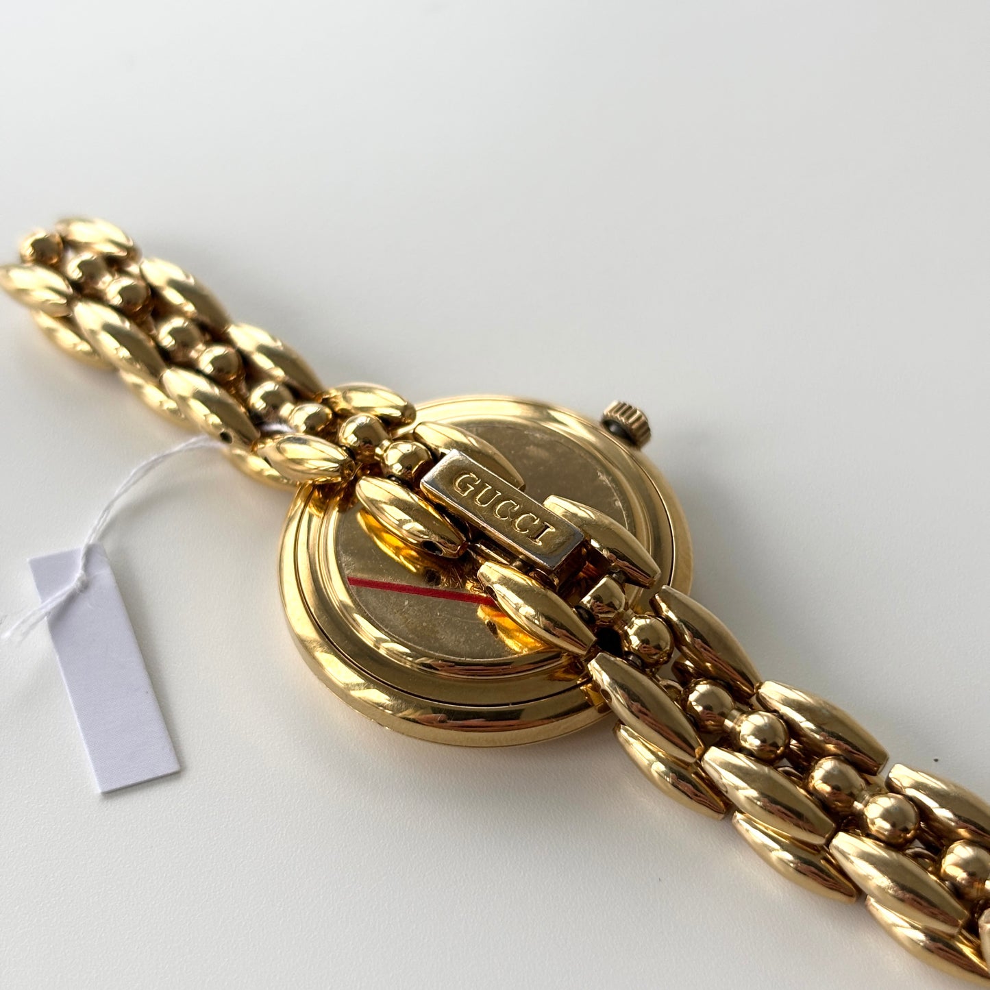 GUCCI Change Bezel Watch Rice Link + 4 Bezels