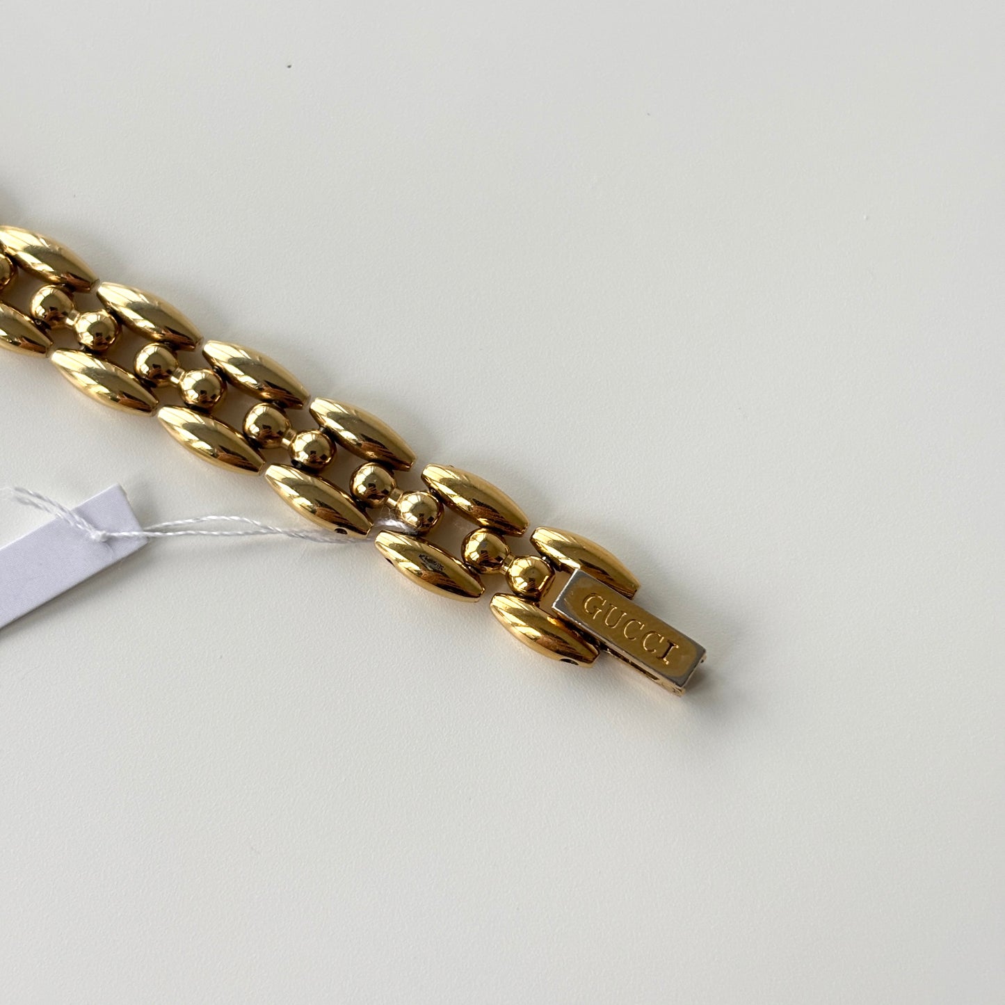 GUCCI Change Bezel Watch Rice Link + 4 Bezels