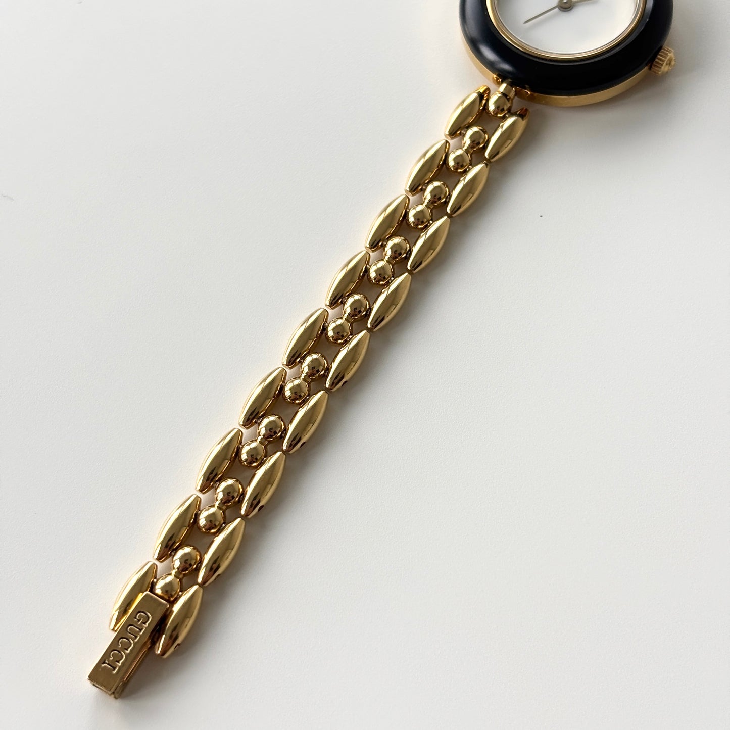 GUCCI Change Bezel Watch Rice Link + 4 Bezels