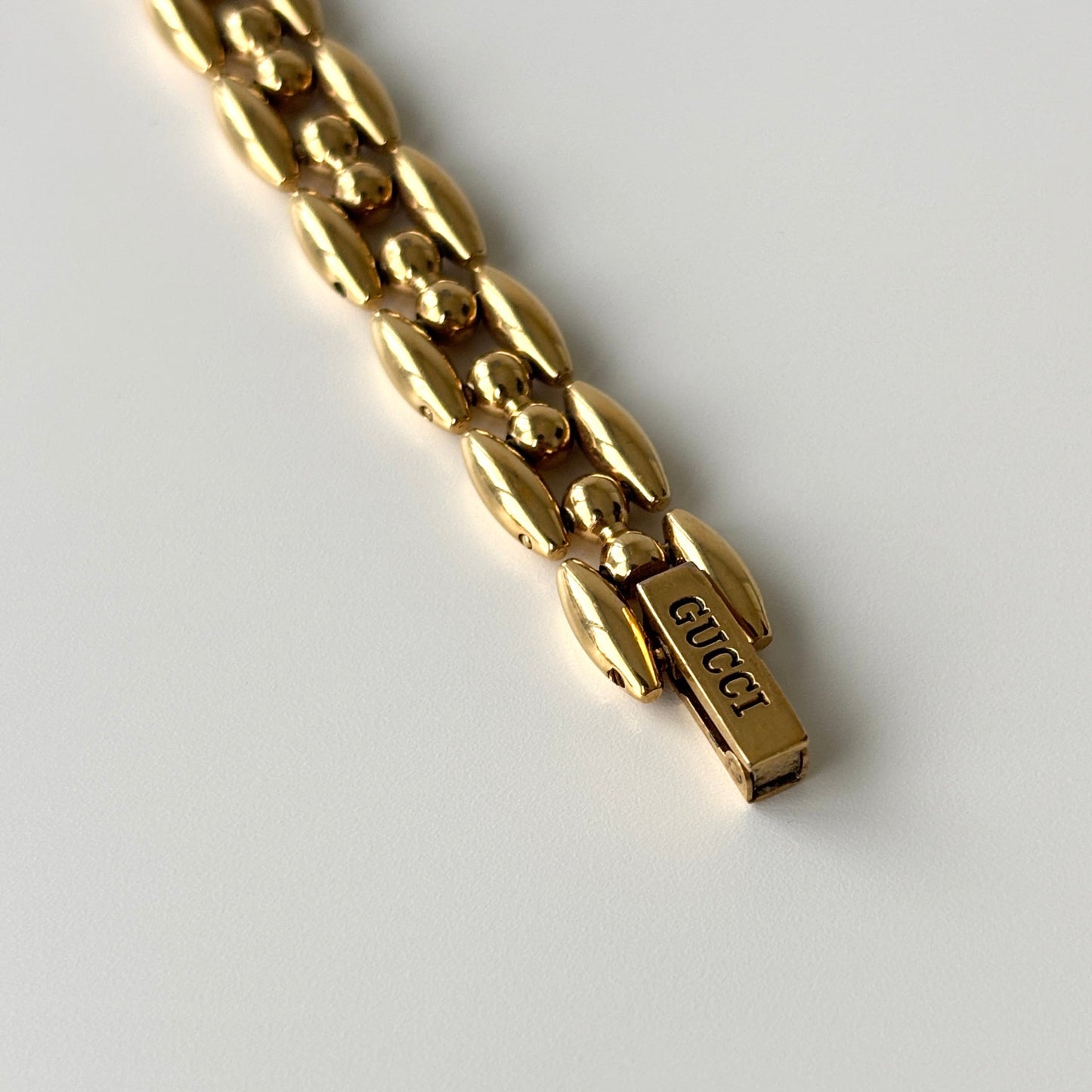 GUCCI Change Bezel Watch Rice Link + 4 Bezels